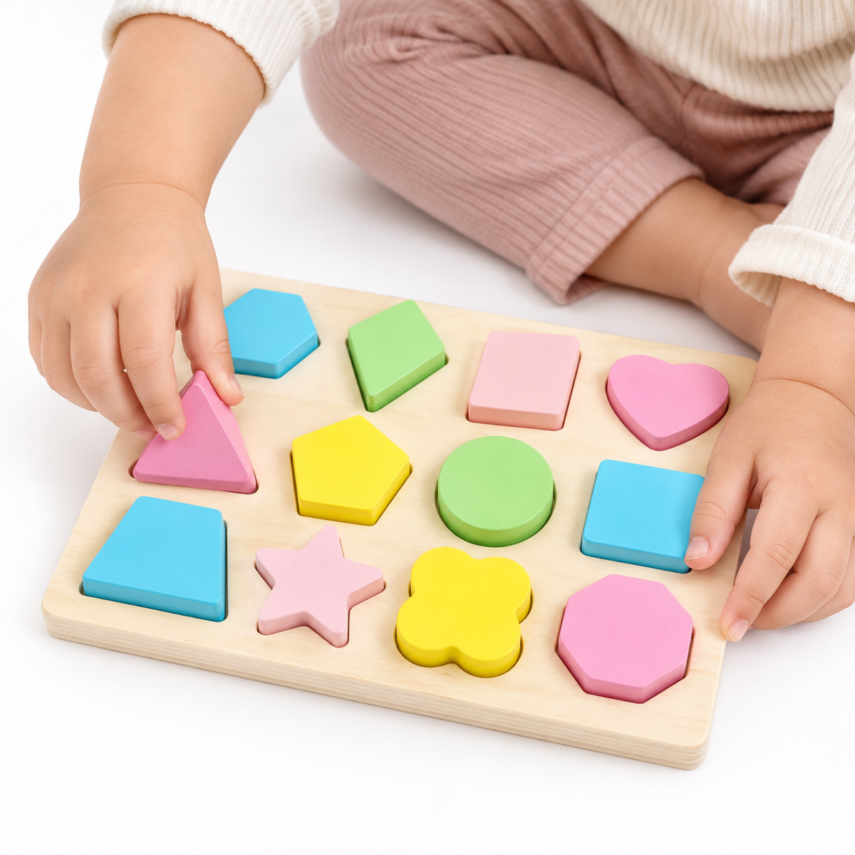 Montessori Shape Sorting Puzzle Montessori Nation
