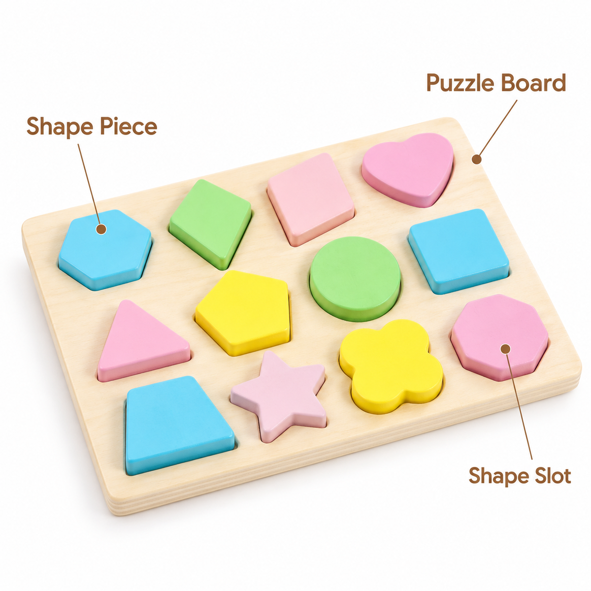 Montessori Shape Sorting Puzzle Montessori Nation