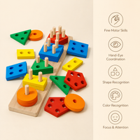 Montessori Shape Sorting Toy Montessori Nation