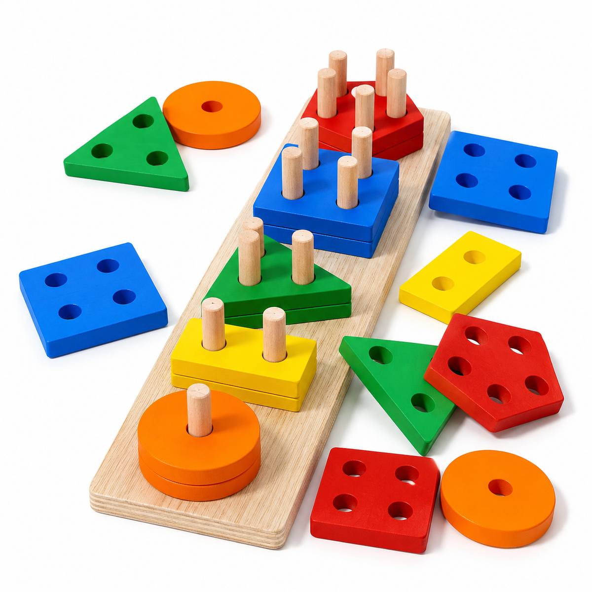 Montessori Shape Sorting Toy Montessori Nation