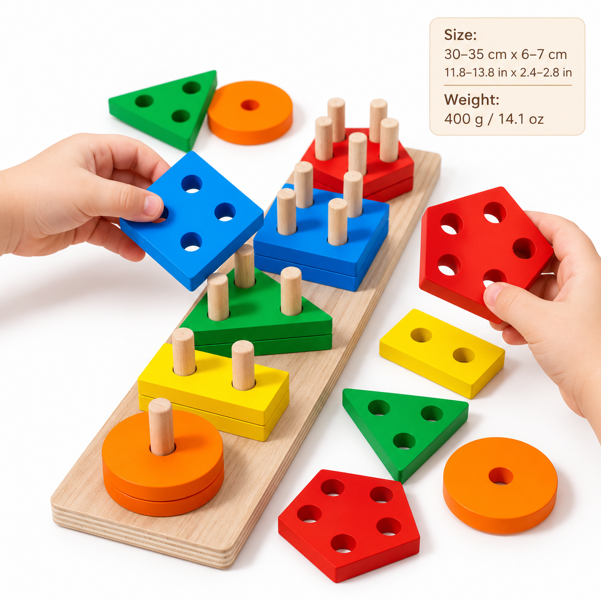 Montessori Shape Sorting Toy Montessori Nation
