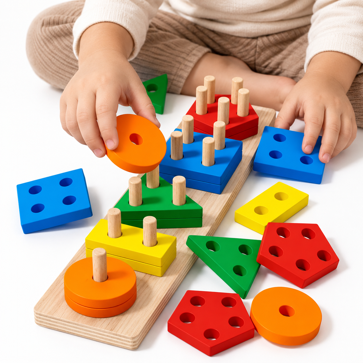 Montessori Shape Sorting Toy Montessori Nation