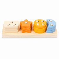 Montessori Shape Stacking Puzzle Montessori Nation