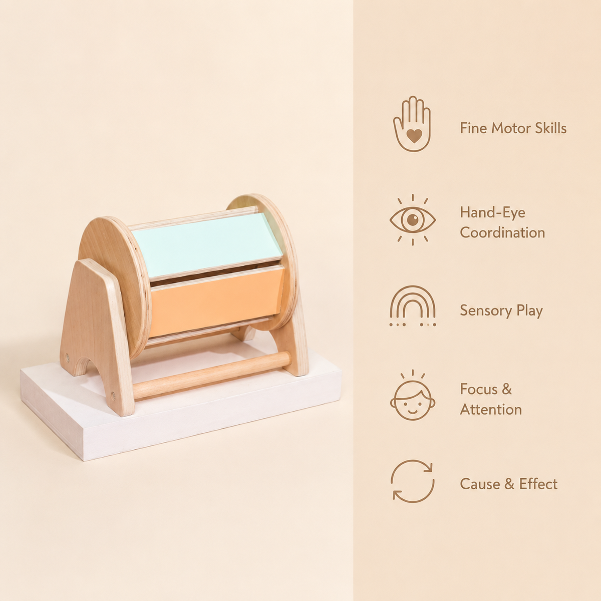 Montessori Spinning Drum Montessori Nation