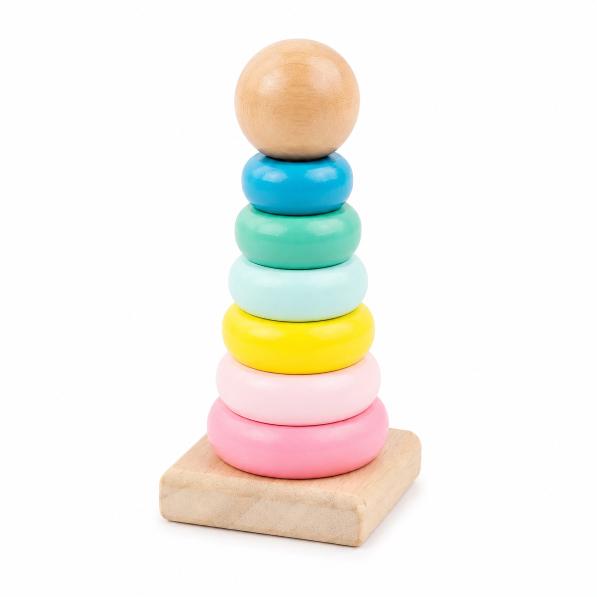 Montessori Stacking Ring Toy Montessori Nation