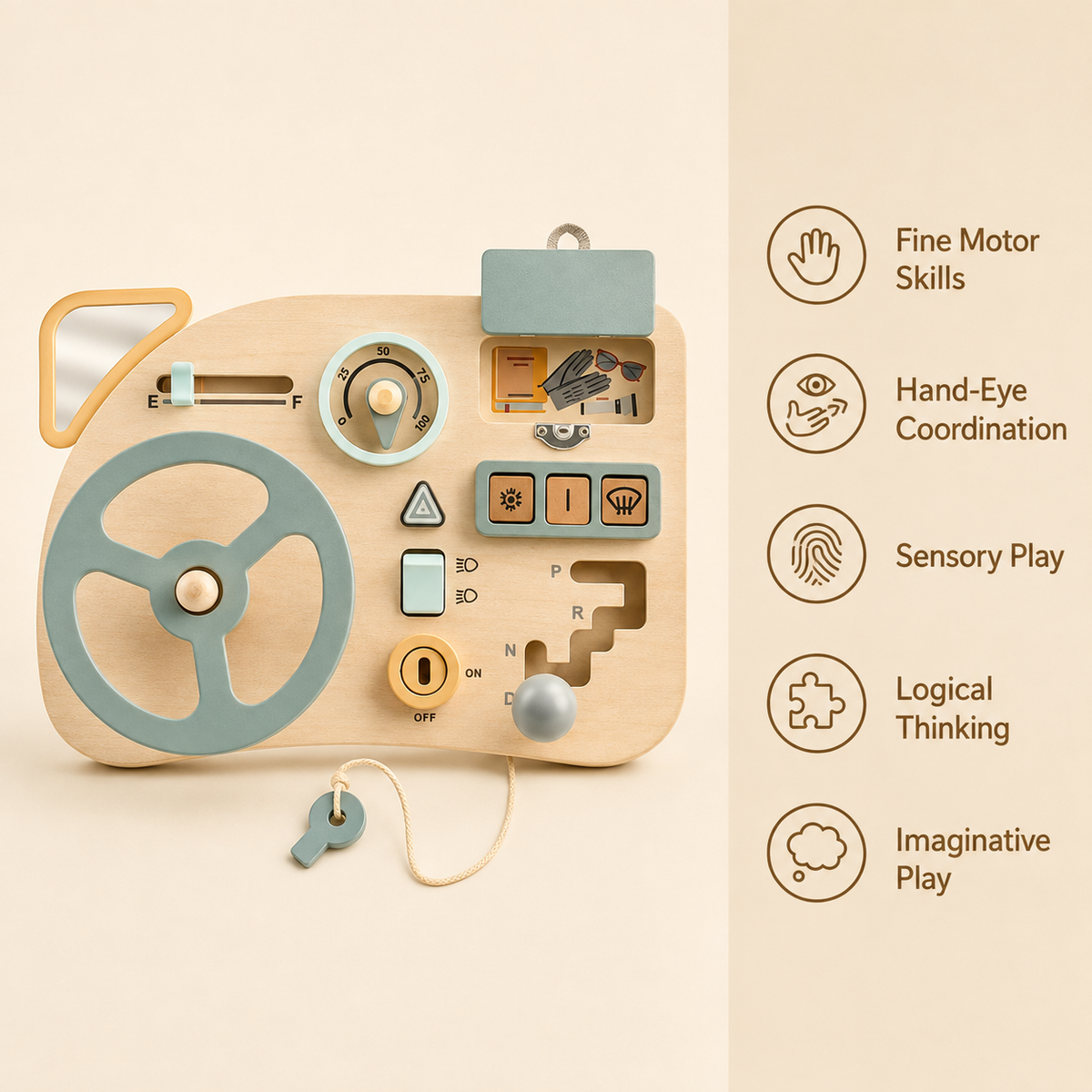 Montessori Steering Wheel Busy Board Montessori Nation