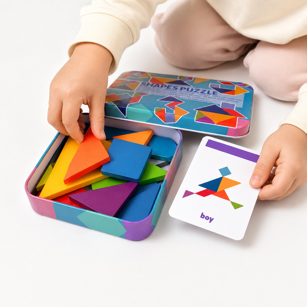 Montessori Tangram Puzzle Montessori Nation