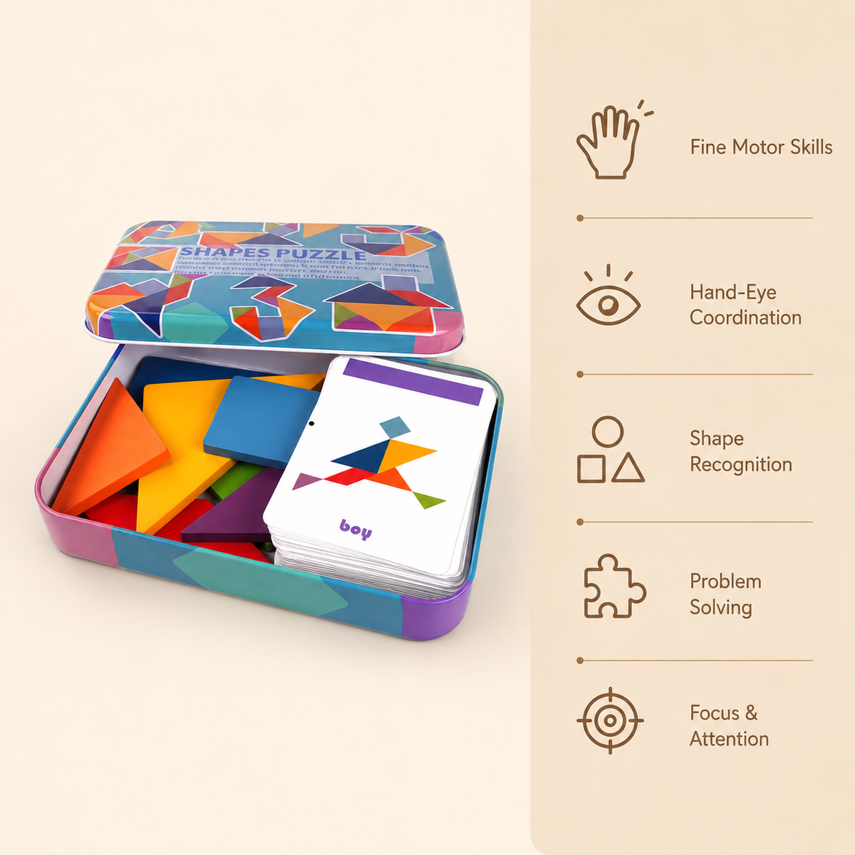 Montessori Tangram Puzzle Montessori Nation