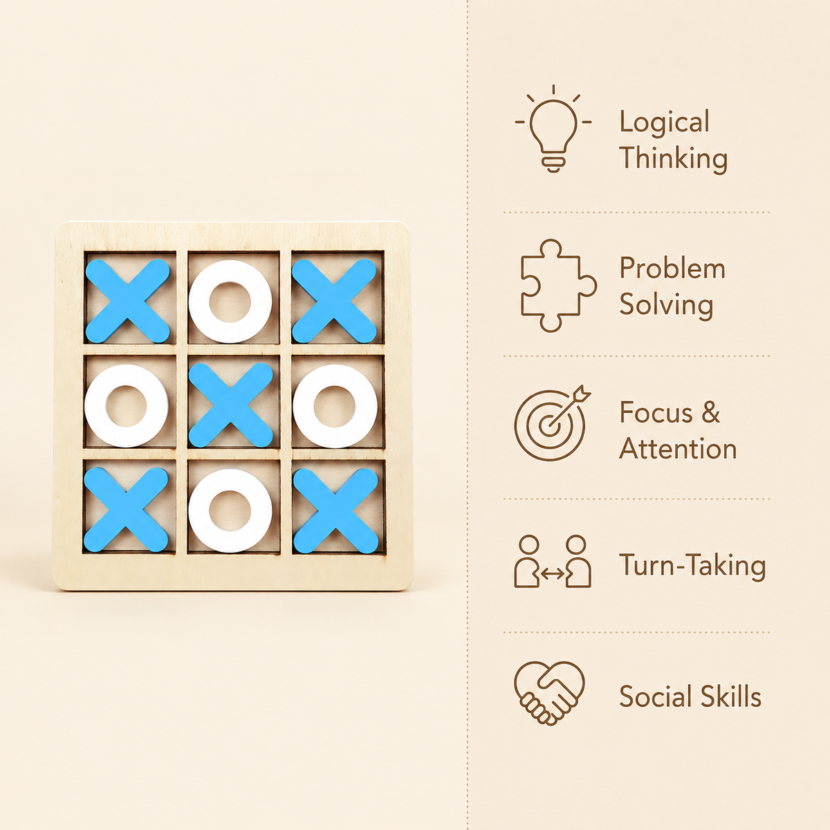 Montessori Tic Tac Toe Game Montessori Nation