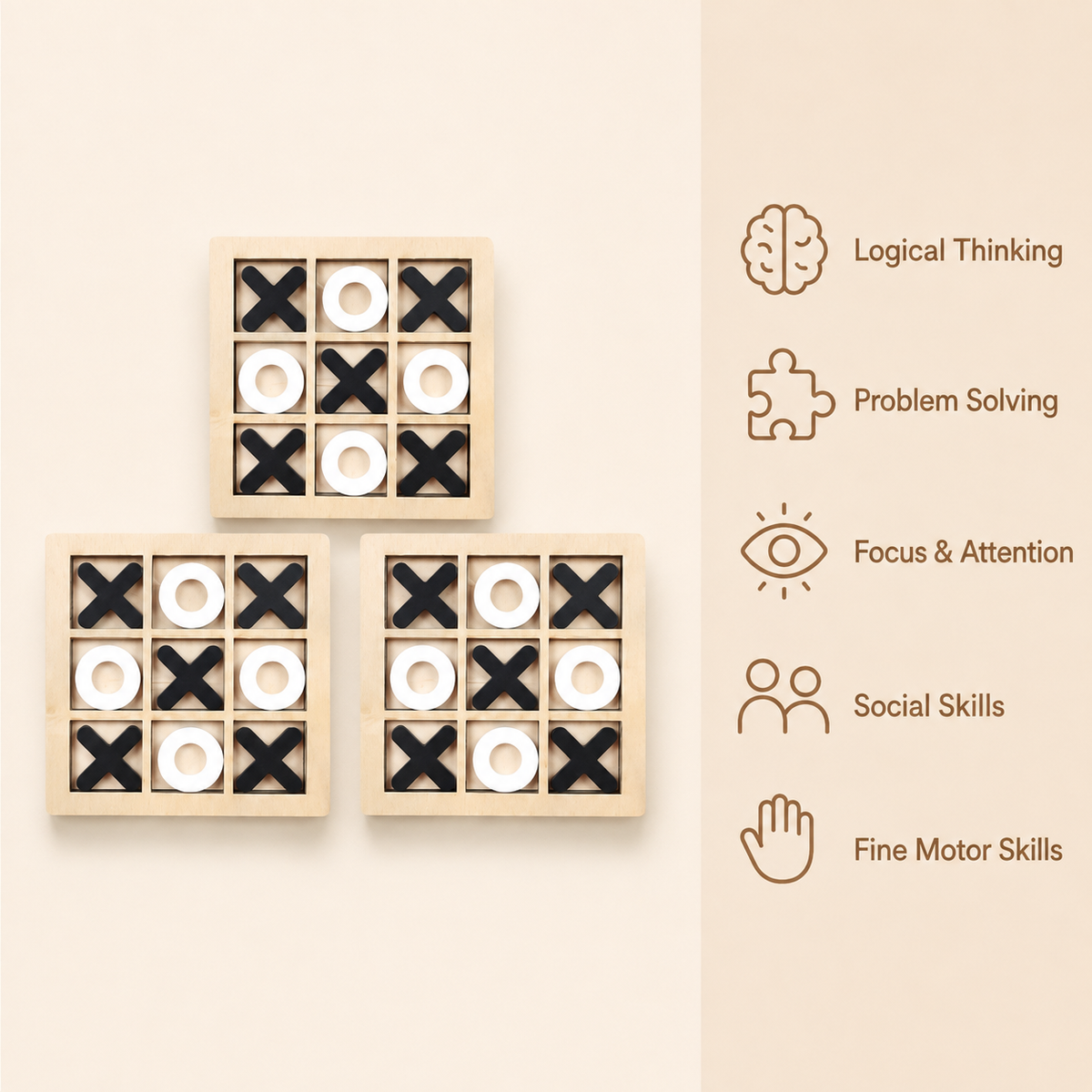 Montessori Tic Tac Toe Game Montessori Nation