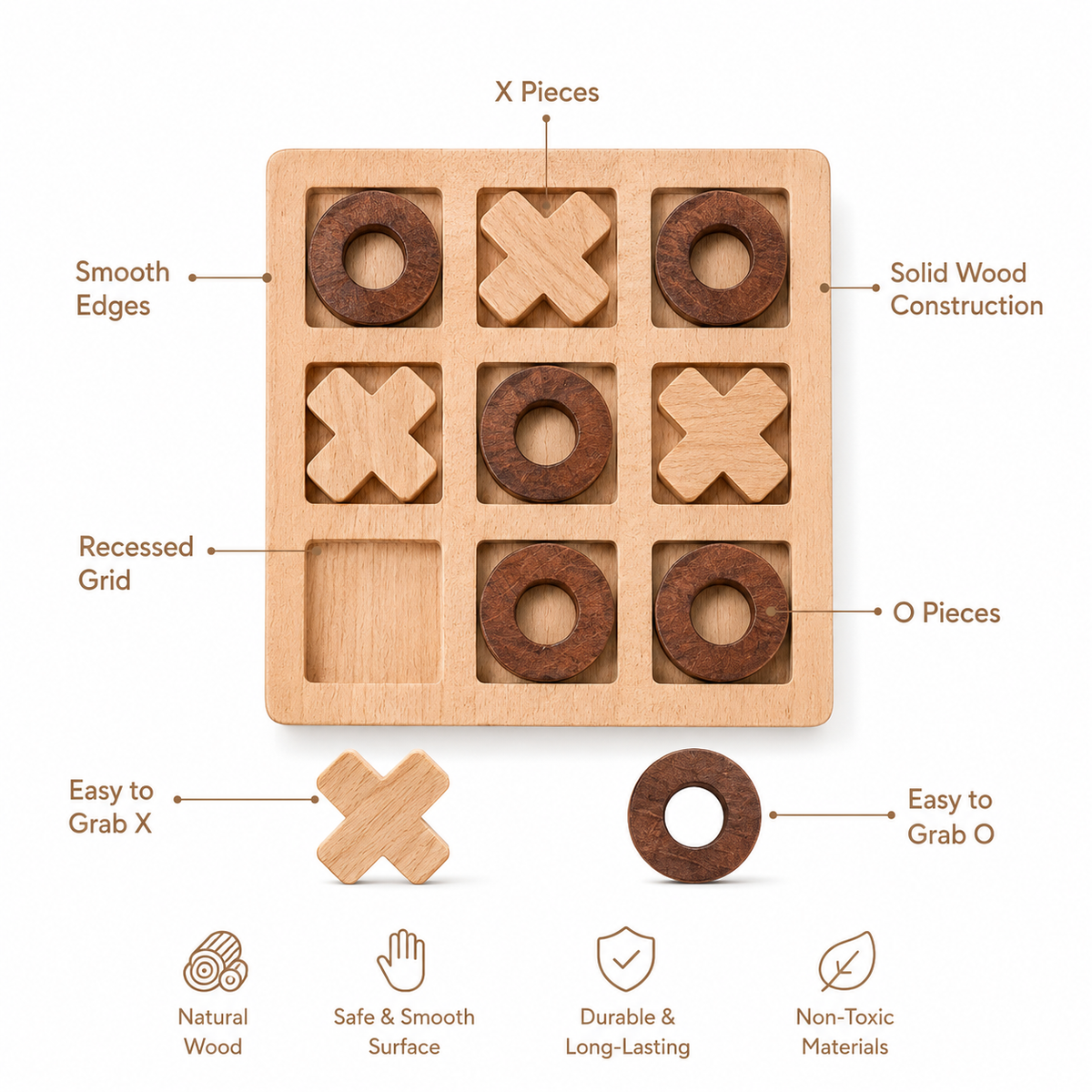 Montessori Tic Tac Toe Game Montessori Nation