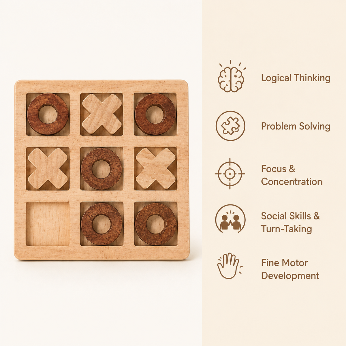 Montessori Tic Tac Toe Game Montessori Nation