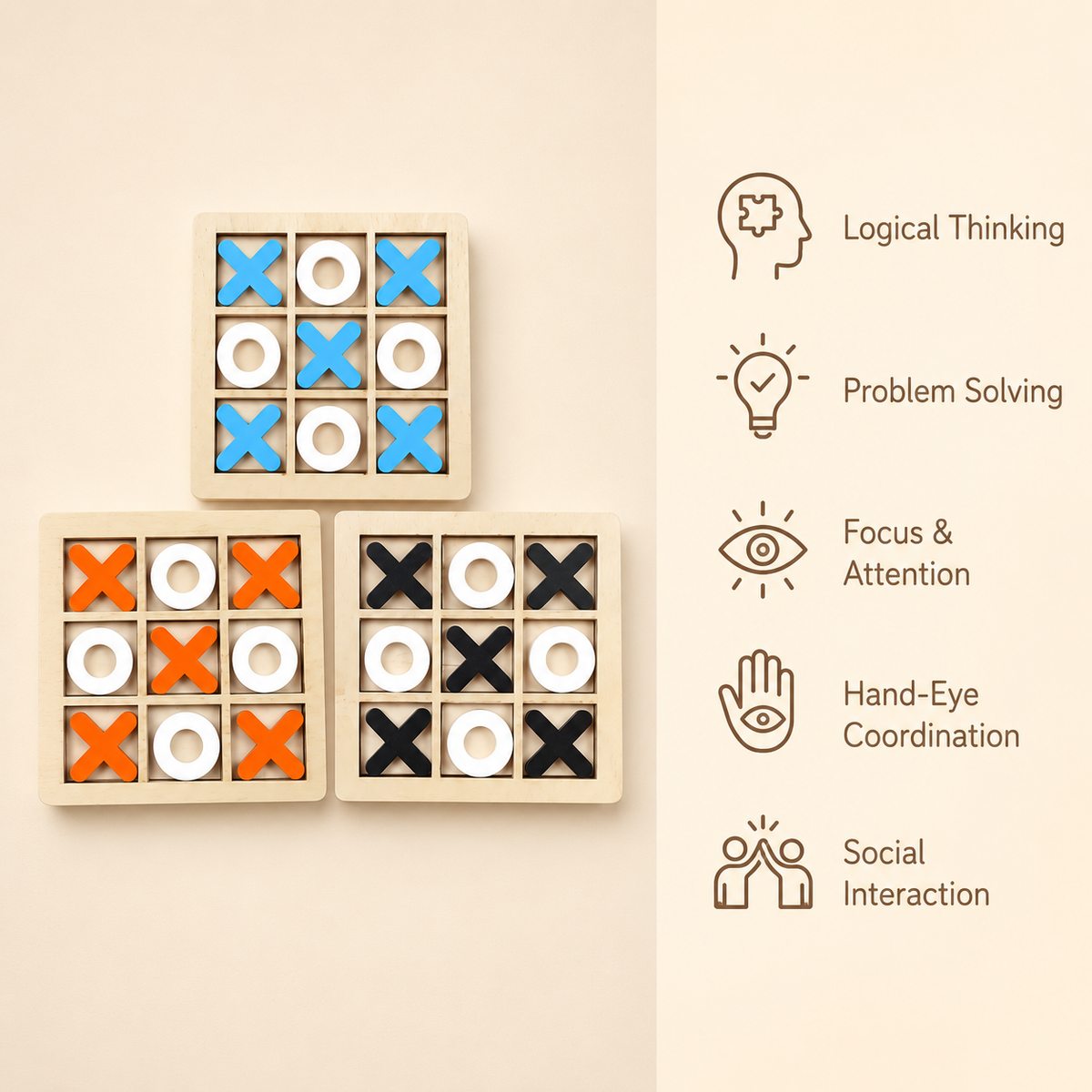 Montessori Tic Tac Toe Game Montessori Nation