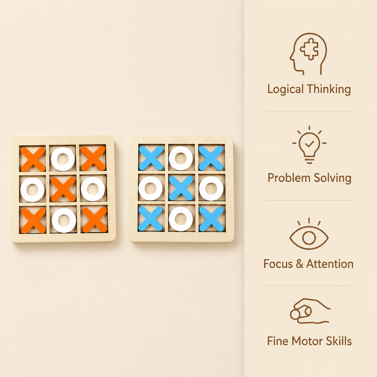 Montessori Tic Tac Toe Game Montessori Nation