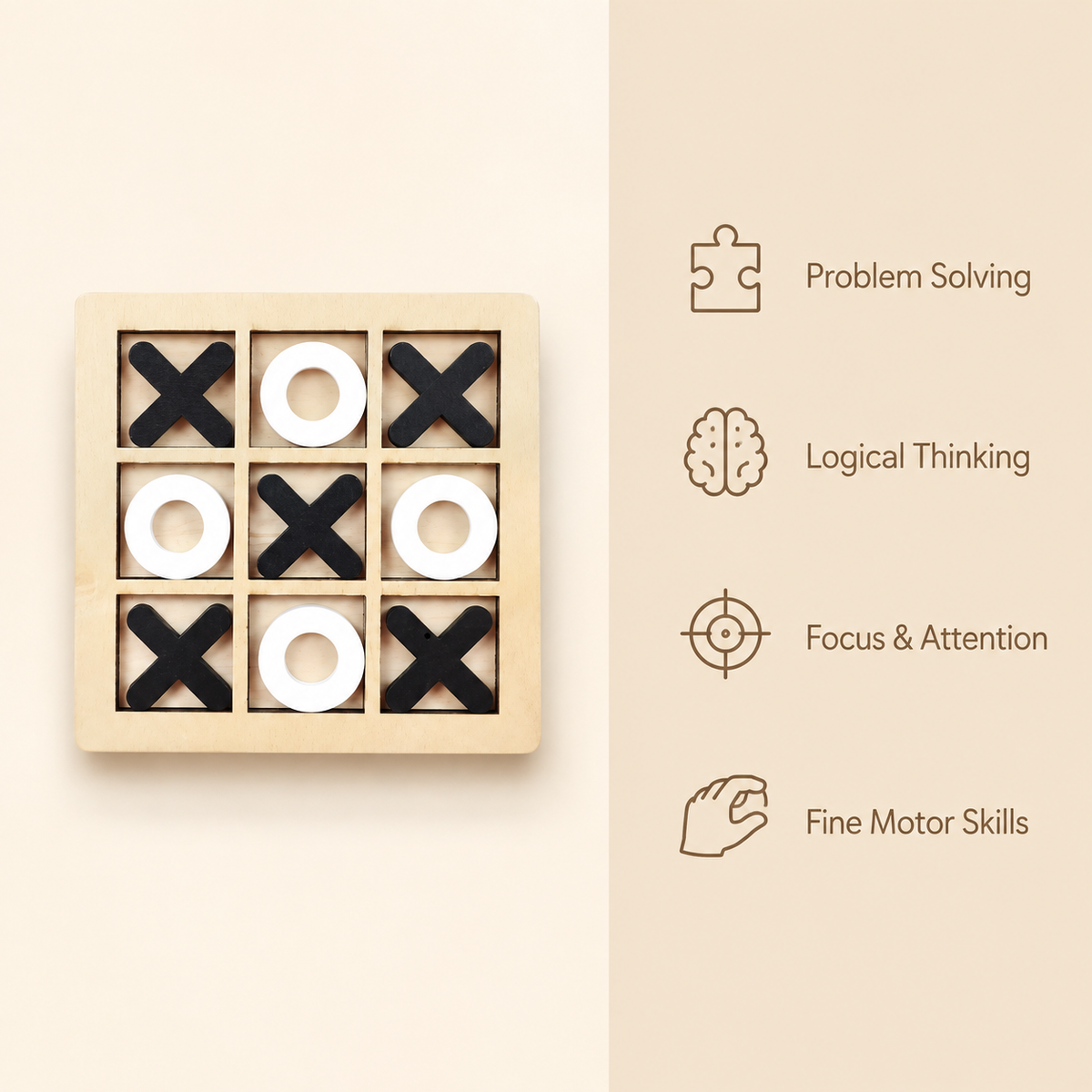Montessori Tic Tac Toe Game Montessori Nation