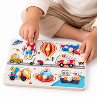 Montessori Vehicle Peg Puzzle Montessori Nation