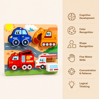 Montessori Vehicle Puzzle Montessori Nation