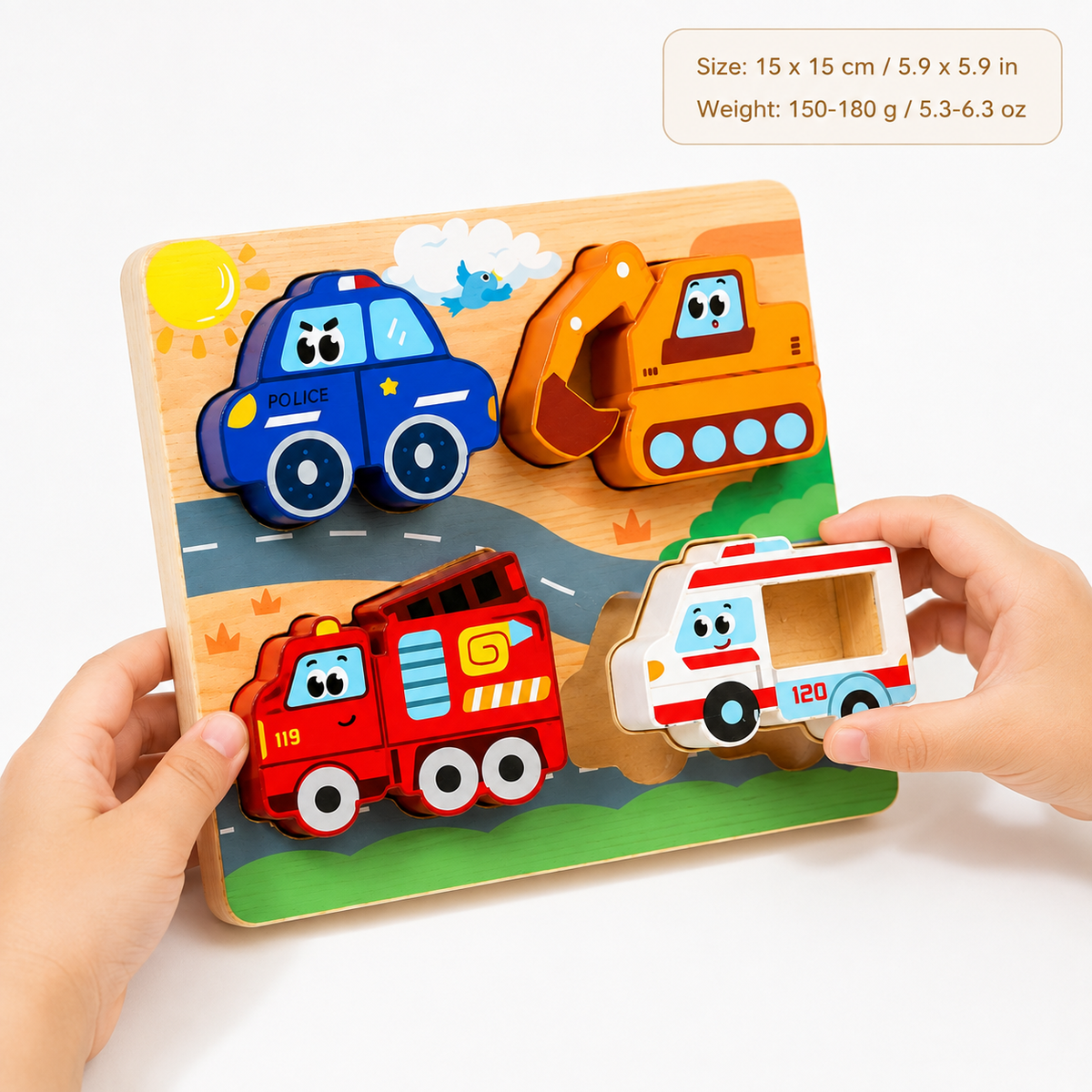 Montessori Vehicle Puzzle Montessori Nation