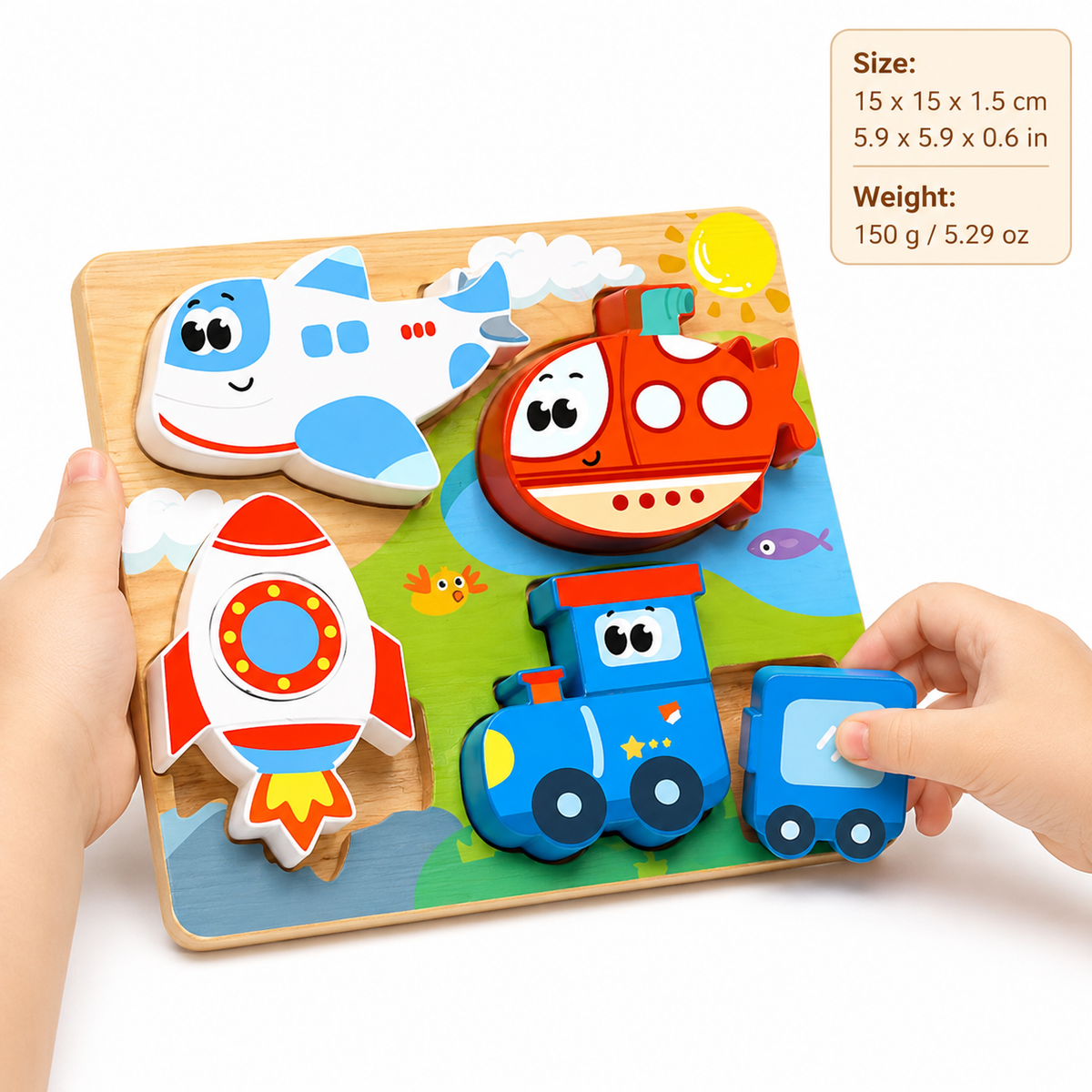 Montessori Vehicle Puzzle Montessori Nation