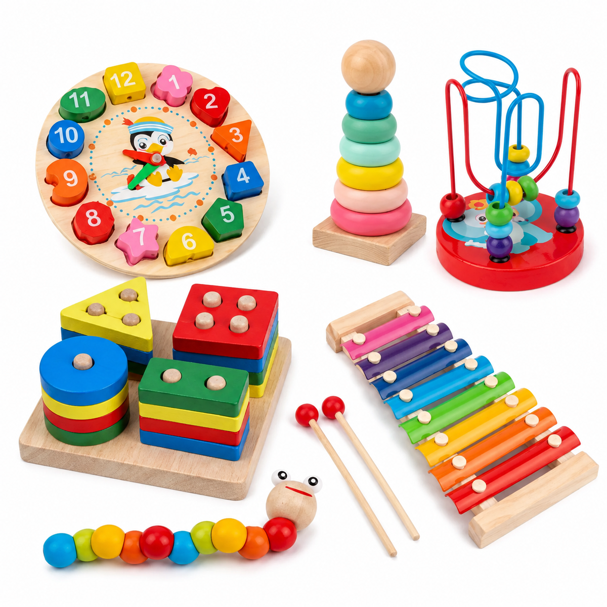 Montessori Wooden Activity Set Montessori Nation