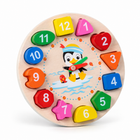 Montessori Wooden Clock Puzzle Montessori Nation