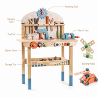 Montessori Wooden Tool Bench for Kids Montessori Nation